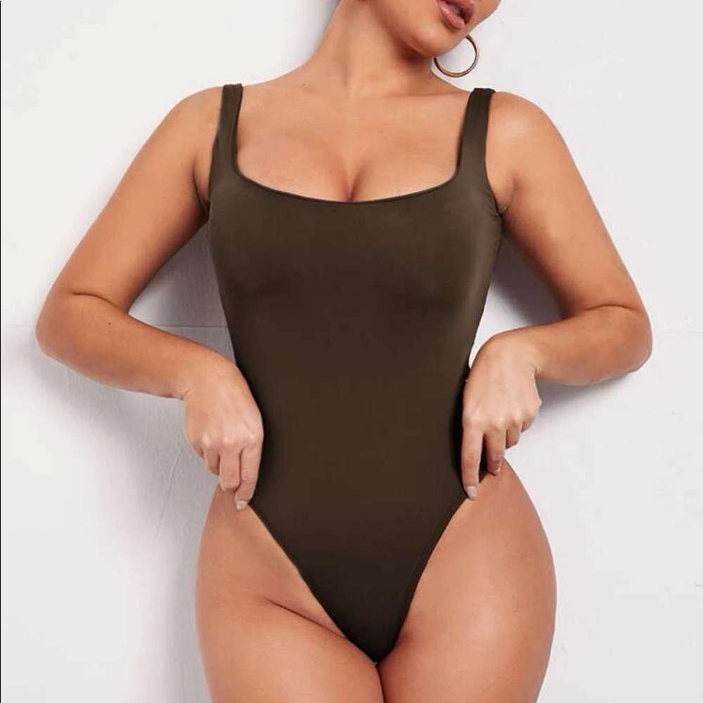 Brown Bodysuit